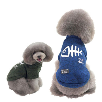 Breathable soft pet clothing sizes